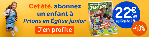 
Prions junior rentrée septembre 2023
