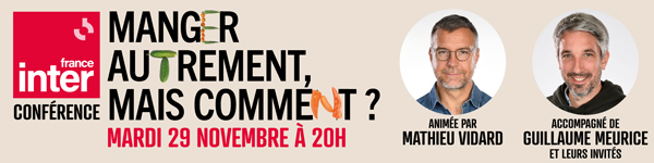  France Inter conférence manger autrement 